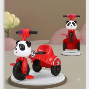 Red children's tricycle