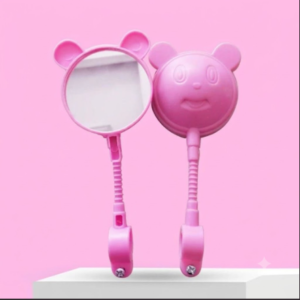 Pink bicycle mirrors